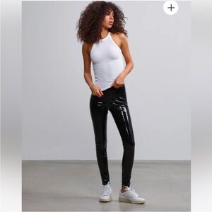 NWT Commando Faux Leather Leggings Black Small